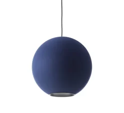 Suspension, Moon, bleu foncé, LED, dim, 2700K, 900 lm, Ø55cm, H55cm - Abstracta