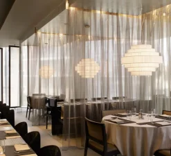 Suspension, Mos 01, blanc, Ø60cm, H46cm - Bover