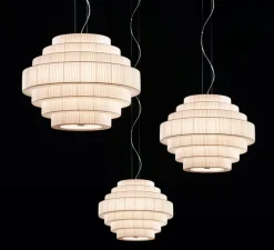 Suspension*Bover Suspension, Mos 02, , Ø90cm, H69cm - blanc