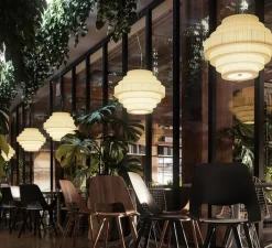 Suspension*Bover Suspension, Mos 01, , Ø60cm, H46cm - crème