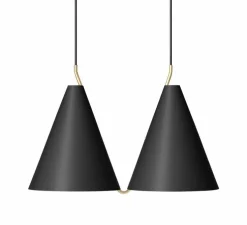 Suspension, Mosaik SIDEBYSIDE II, noir, L52cm, H36,2cm - lyfa