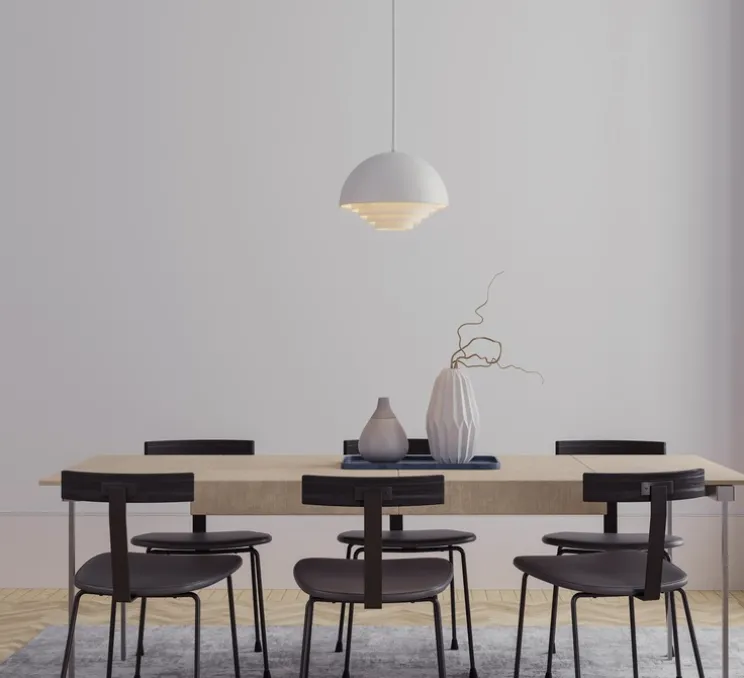 Suspension, Motown M, blanc, Ø36cm, H24,5cm - Herstal