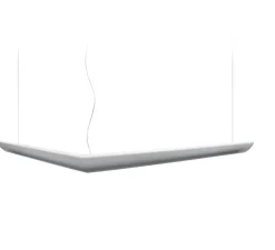 Suspension, Mouette Symmetric, blanc, IP40, LED, 3000K, 6107lm, L135cm, H15cm - Artemide