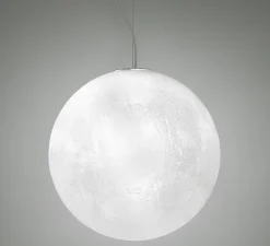 Suspension, Murano 50, blanc, Ø50cm, H50cm - Slide
