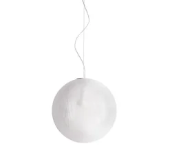 Suspension, Murano 50, blanc, Ø50cm, H50cm - Slide