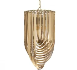 Suspension, Murano, laiton antique, Ø35cm, H65cm - Eichholtz