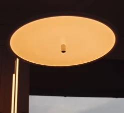 Suspension*Flos Suspension, My Disc, , LED, dim, 2700K, 2230lm, Ø60cm, H21,8cm - blanc