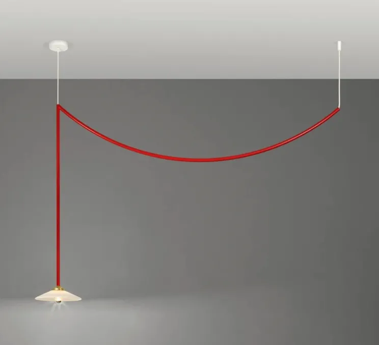 Suspension, N°4, rouge, L149,5cm, H95cm - Valerie_Objects