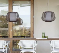 Suspension*Faro Suspension, Nara, , IP65, Ø46cm, H35cm - rouille