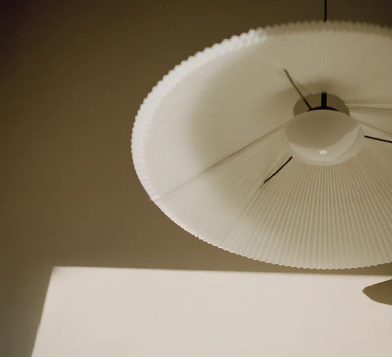 Suspension*New Works Suspension, Nebra S, , IP22, LED, 2700K, Ø75cm, H30cm - blanc