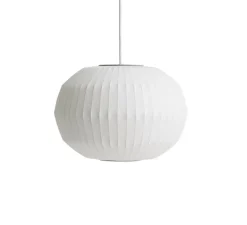 Suspension*HAY Suspension, Nelson Angled sphere Bubble S, , L36cm, H24cm - blanc cassé