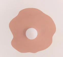 Enfants|Suspension*Little Anana Suspension, Nenuphar grand, peinture laquée , Ø78cm, H1,5cm - rose pâle