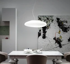 Suspension*Vistosi Suspension, Neochic SP M, , Ø45cm, H15cm - blanc