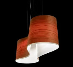 Suspension, New Wave S, cerisier, blanc, L102cm, H27,5cm - LZF