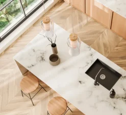 Suspension*Mantra Suspension, Nora, , Ø18cm, H38,7cm - bois, blanc