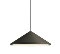 Suspension, North 5664, noir, LED, dim, 2700K, 1041 lm, Ø60cm, H21cm - Vibia