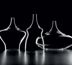 Suspension*Lodes Suspension, Nostalgia large sans rosace, noir & transparent, LED, dim, 2700K, 1280 lm, Ø28cm, H21,5cm - noir & transparent