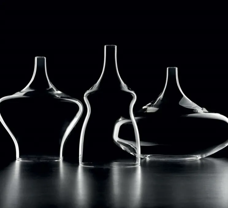 Suspension, Nostalgia small sans rosace, noir & transparent, LED, dim, 2700K, 1280 lm, Ø12,5cm, H21,5cm - Lodes