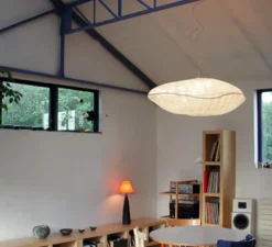 Suspension, NUAGE, blanc, L118cm, H45cm - Celine-Wright