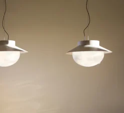 Suspension*OliveLab Suspension, Nuvole Rapide, , LED, dim, 3000K, 2350 lm, Ø36cm, H22cm - bleu nuit