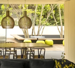 Suspension*Secto Design Suspension, Octo 4240, , LED, 3000K, 1060lm, Ø54cm, H68cm - bouleau