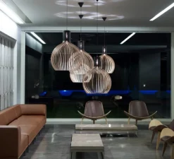 Suspension, Octo, 4240, noir, Ø54cm, H68cm - Secto Design