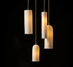 Suspension*Serax Suspension, Olympia N°4, , Ø8,5cm, H25cm - blanc