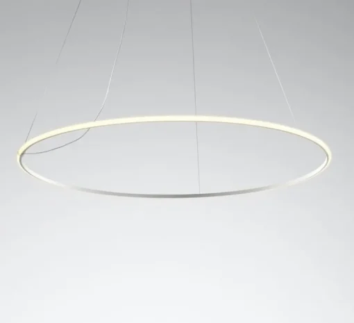 Suspension*Fabbian Suspension, OLympic F45, , dim, LED, 3000K, 7900lm, L138,7cm, H2cm - blanc