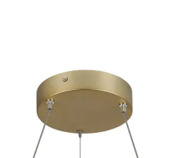 Suspension*SLV Suspension, ONE 60 PHASE UP/DOWN, , 2700K/3000K, 830lm, Ø60cm, H4,5cm - laiton