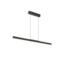 Suspension*SLV Suspension, One linear 100, , LED, dim, 2700-3000K, 1280 lm, L104cm, H4,2cm - noir