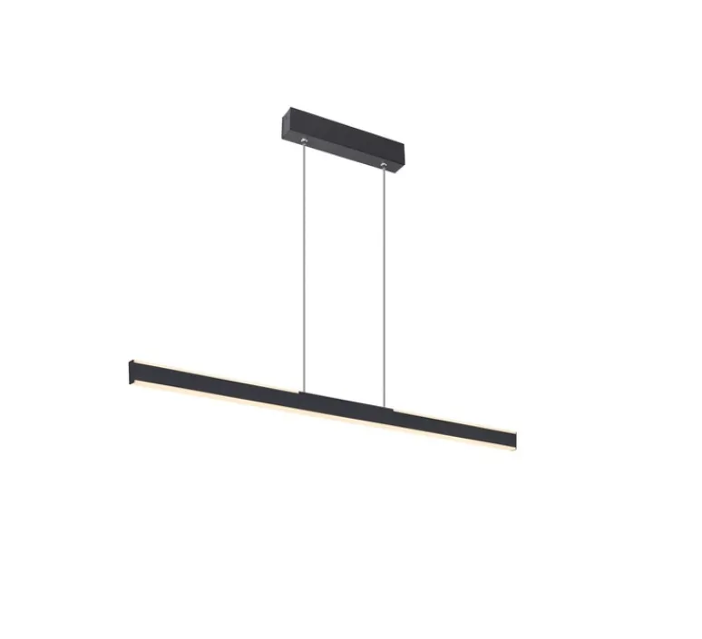 Suspension*SLV Suspension, One linear 100, , LED, dim, 2700-3000K, 1280 lm, L104cm, H4,2cm - noir