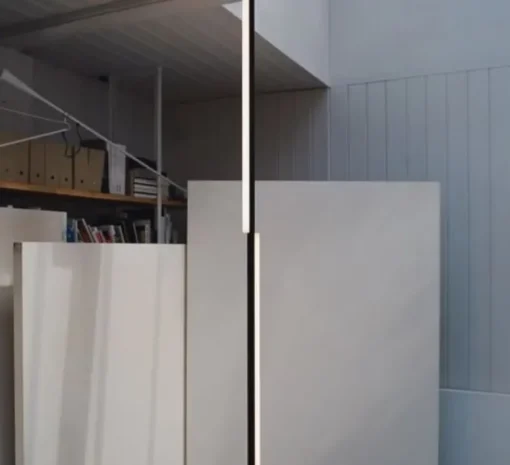 Lampe|Suspension*Anastassiades Studio Suspension, One Well Known Sequence -0101, , Ø6cm, H199,7cm - aluminium anodisé noir
