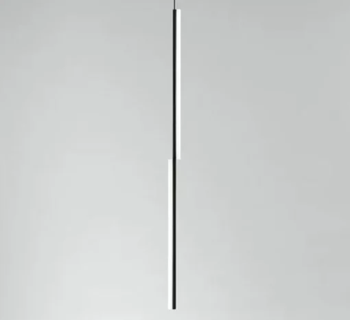 Lampe|Suspension*Anastassiades Studio Suspension, One Well Known Sequence -0101, , Ø6cm, H199,7cm - aluminium anodisé noir