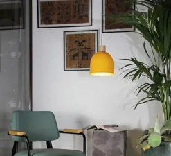Lampe|Suspension*Easy Light by Carpyen Suspension, Ons, , Ø21,4cm, H23,4cm - mimosa