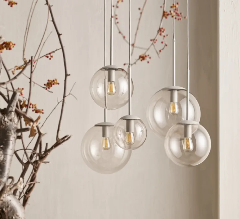 Suspension*Bolia Suspension, Orb 20, , Ø20cm, H41,1cm - gris
