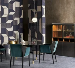 Suspension, Orbit, noir, LED, 3000K, 420lm, L25cm, H68cm - A-N-D