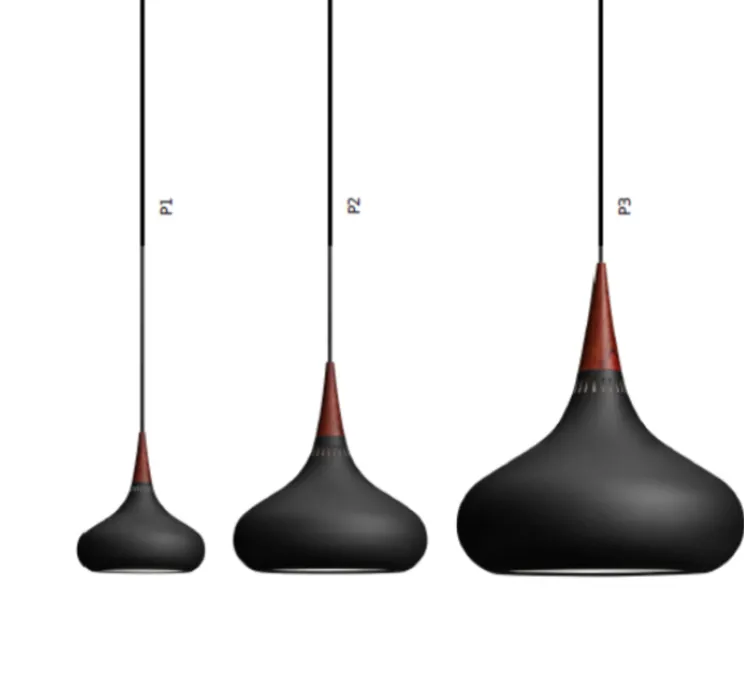 Suspension, Orient, noir, Ø34cm, H37cm - Fritz Hansen