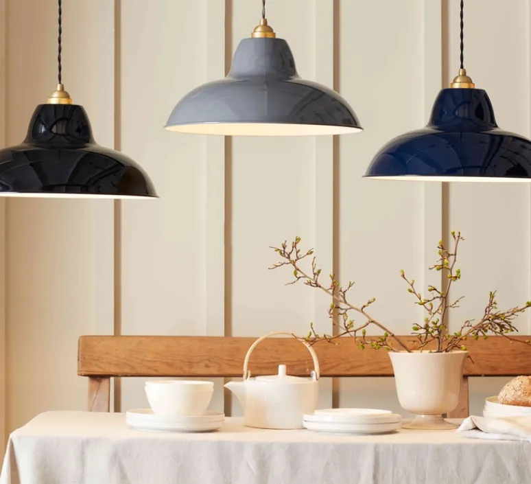 Suspension*Anglepoise Suspension, Original 1227 Brass Midi Wide, , L40cm, H22,5cm - Jet Back