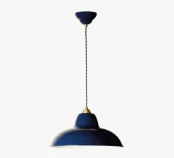 Suspension, Original 1227 Brass Midi Wide, Ink Blue, L40cm, H22,5cm - Anglepoise