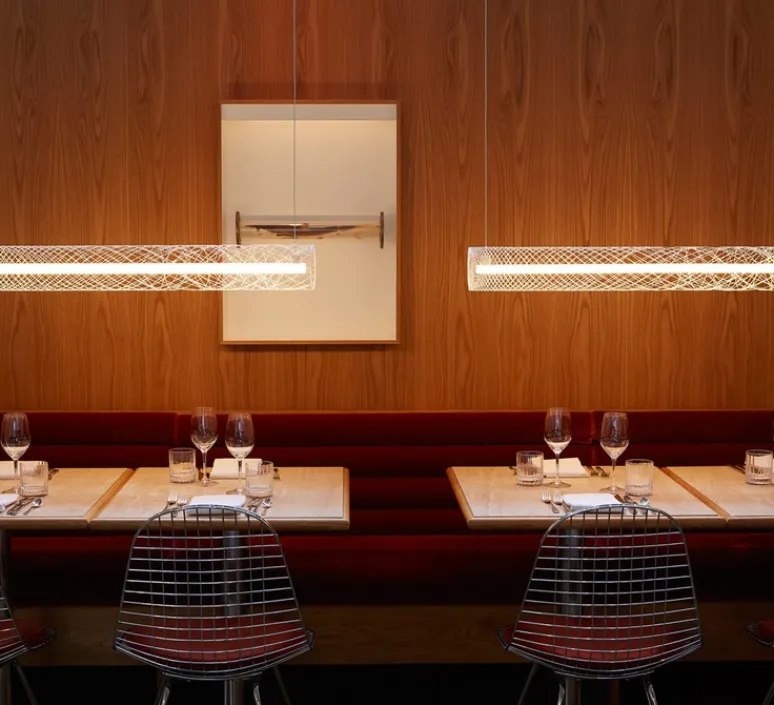 Suspension*Atelier Robotiq Suspension, Out of order, OOO, , 2700K, L105cm, Ø13cm - blanc