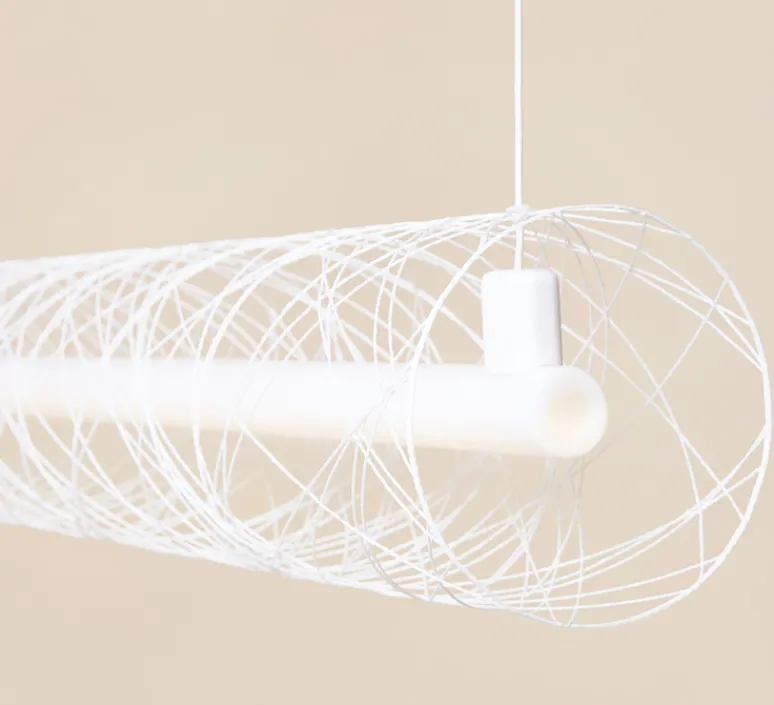 Suspension*Atelier Robotiq Suspension, Out of order, OOO, , 2700K, L105cm, Ø13cm - blanc