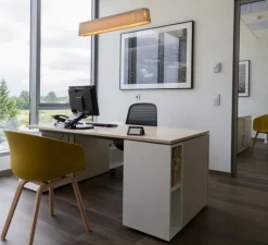 Suspension, Owalo 7000, bouleau naturel, LED, 2800K, 2500lm, L100cm, H13cm - Secto Design