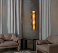 Suspension, Pace 28, 15 modules, ambre, LED, dim, 2700K, Ø28cm, H99cm - A-N-D