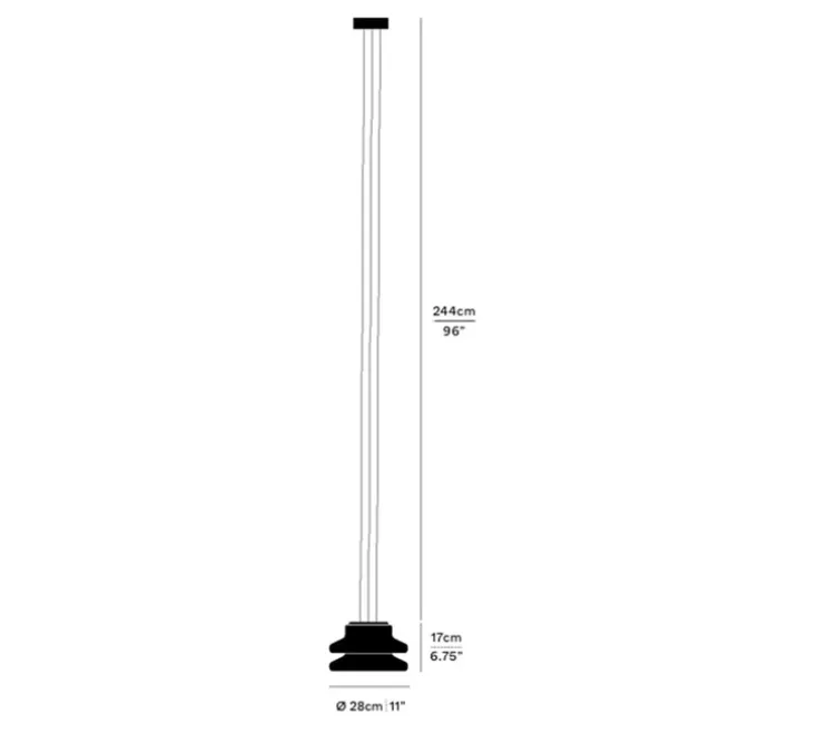 Suspension, Pace 28, 2 modules, vert d'eau, LED, dim, 2700K, Ø28cm, H17cm - A-N-D