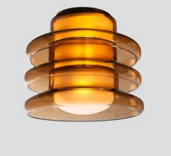 Suspension, Pace 28, 3 modules, ambre, LED, dim, 2700K, Ø28cm, H24cm - A-N-D