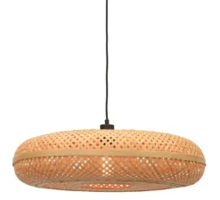 Suspension, Palawan L, naturel, Ø60cm, H15cm - Good&Mojo