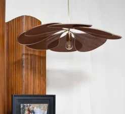 Suspension, Pale l'originelle S, Sienne intense, Ø80cm, H80cm - Georges