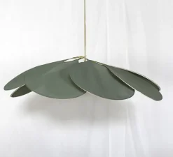 Suspension, Pale l'originelle M, Tilleul, tige 60cm, Ø120cm, H40cm - Georges