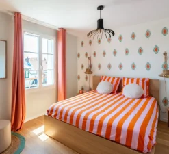 Suspension, Palya, bois de bouleau noir, Ø50cm, H31cm - Piatoni