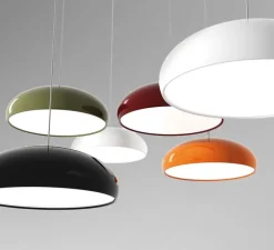 Suspension*Fontana Arte Suspension, Pangen, , Ø60cm - blanc